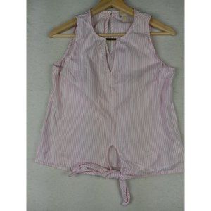 Michael Kors size Small white and pink Top